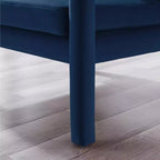 Fauteuil d'appoint en velours Art Leon, fauteuil moderne pour salon, canapé simple élégant et rembourré