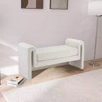 Meridian Furniture,Banc en velours Sloan