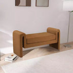 Meridian Furniture,Banc en velours Sloan