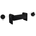 Meridian Furniture,Banc en velours Sloan