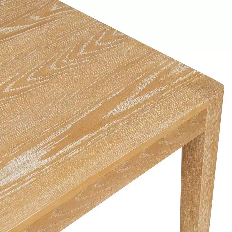 Ensemble de salle à manger Whisen Mid-Century 7 pièces pour 6 personnes, table en bois et chaises rembourrées confortables