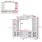 Meuble de Rangement d'Entrée Famapy, Meuble Mural de Rangement pour Couloir Style Ferme, Vitrine, Étagères Réglables, Organisateur de Garde-Manger de Cuisine pour Vin et Épices