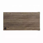 Bureau d'ordinateur rustique Okak avec étagères de rangement et tiroir/placard, bureau d'écriture multifonctionnel pour l'étude, le bureau, le studio