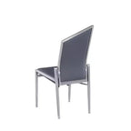Chintaly Imports, chaise d'appoint contemporaine à dossier mobile - Lot de 2