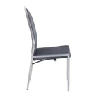 Chintaly Imports, chaise d'appoint contemporaine à dossier mobile - Lot de 2