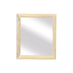 HomeRoots 20 Natural Solid Wood Accent Mirror