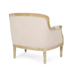 Fauteuil club en tissu tapissé de style campagnard français Christopher Knight Home Tamarisk