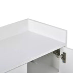 Hostack Buffet moderne élégant avec grand espace de rangement pour la salle à manger, l'entrée