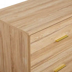 Commode à 9 tiroirs en bois GDFStudio Rowan Farmhouse