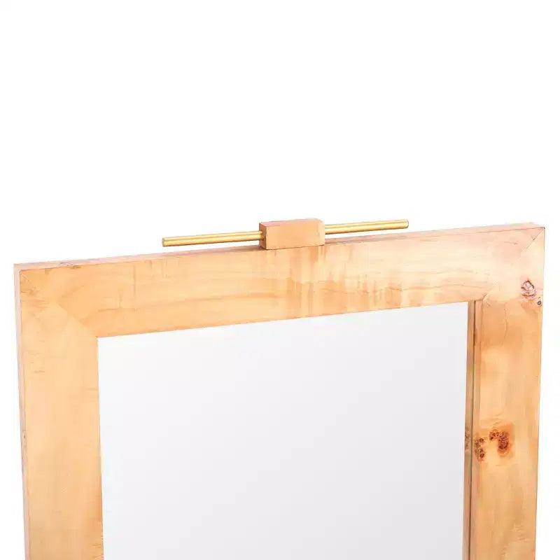 Miroir Anthea - 23,7 x 35,55 - MRR9015 - Naturel/Chêne clair - Safavieh