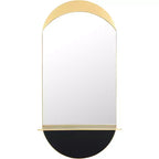 Wessley Mirror - 18.25 x 36 - MRR8010 - Gold - Safavieh