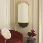 Miroir Wessley - 18.25 x 36 - MRR8010 - Doré - Safavieh