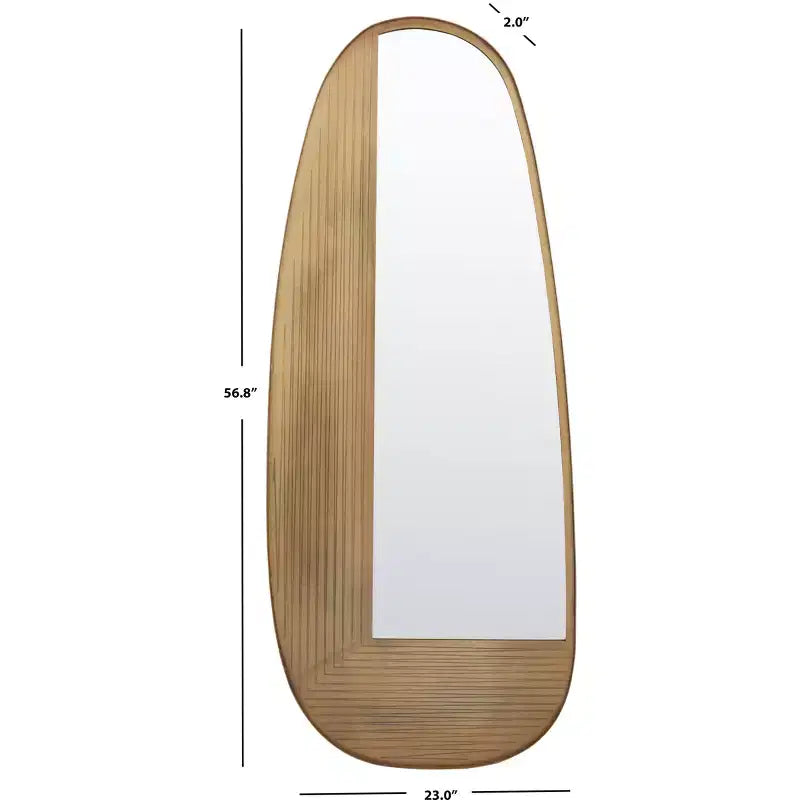 Miroir Kinselle - 23 x 56.8 - MRR3067 - Laiton - Safavieh