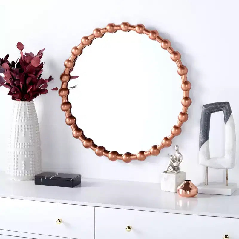 Miroir Pallas - 25 x 25 - MRR3053 - Cuivre - Safavieh