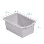 Meuble de rangement 15 casiers ECR4Kids Streamline avec 15 bacs à façade ouverte, 5x3, mobilier pour enfants