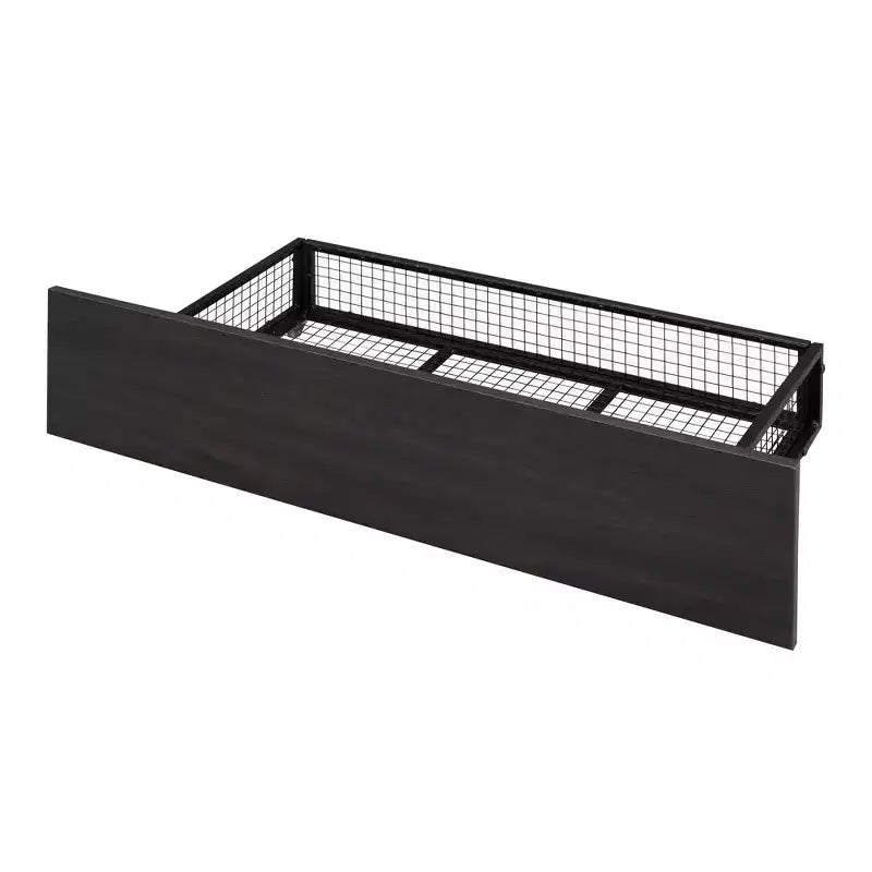 Lits superposés en métal Full XL sur Queen avec 2 tiroirs, cadre de lit superposé robuste pour enfants, adolescents et adultes