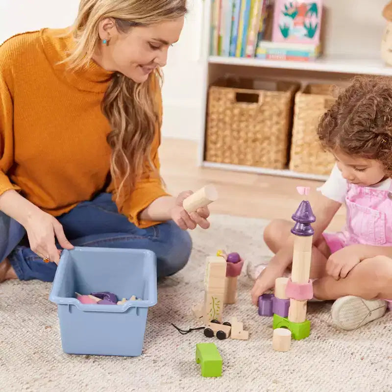 Vestiaire à 5 compartiments pour tout-petits et 5 bacs de rangement avant à écope ECR4Kids Streamline, Rangement à casiers