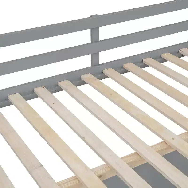 Lit mezzanine double avec bureau, lit mezzanine en bois avec tiroirs et étagères de rangement, lit mezzanine double haut avec miroir de coiffeuse pour enfants, adolescents et adultes