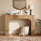 GustoWave 47 Inch Farmhouse Console Table, Long Wood Entryway Table Behind Couch, Easy Assembly Hallway Furniture for Living Rooms