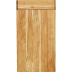 Console Royal Hampton | Plateau de 43 po de large | Bois d'acacia naturel fait à la main | Rangement à deux tiroirs