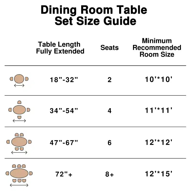MAYEERTY 46 Table à manger ronde en bois pour 4 personnes, table de cuisine et de salle à manger moderne de style champêtre