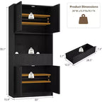 Meuble de rangement 70" cannelé avec comptoir, portes et tiroir pour cuisine et salle à manger