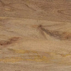 Table d'appoint ronde artisanale Royal Hampton 18.5 | Bois de manguier