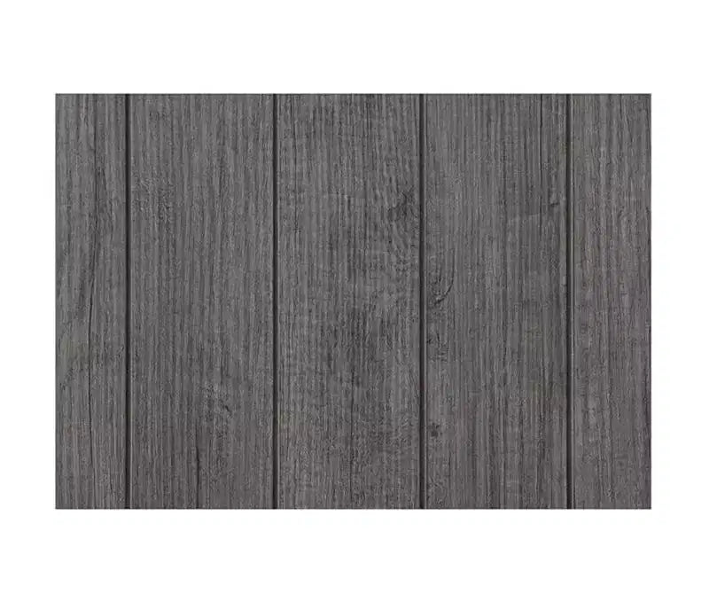Table d'appoint Belmont de HomeStock avec plateau spacieux, étagère inférieure ouverte, cadre en métal thermolaqué et design rustique moderne