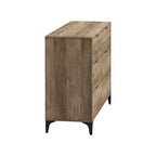 Commode Galano Lilay 6 tiroirs (Interlock) - Chêne noueux
