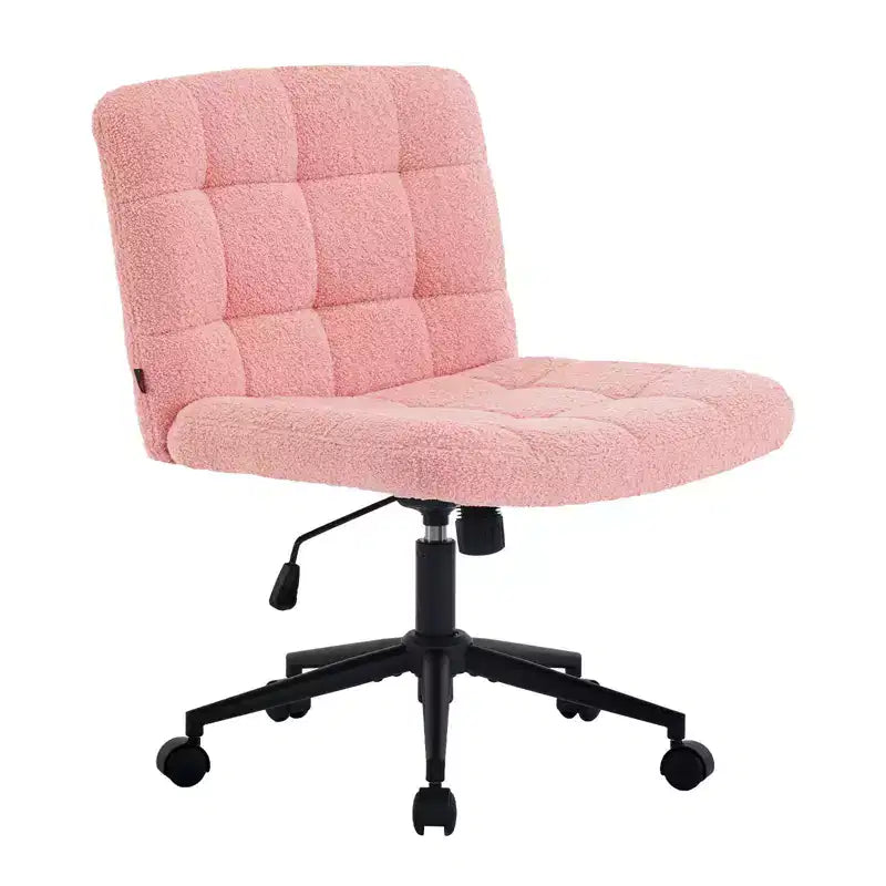 Chaises de bureau Okak 360 pivotantes, sans accoudoirs, réglables en hauteur et avec roulettes, confortables pour l'étude et la salle de lecture