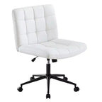 Chaises de bureau Okak 360 pivotantes, sans accoudoirs, réglables en hauteur et avec roulettes, confortables pour l'étude et la salle de lecture