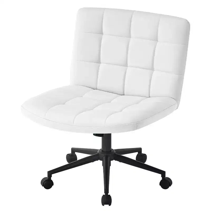 Chaises de bureau Okak 360 pivotantes, sans accoudoirs, réglables en hauteur et avec roulettes, confortables pour l'étude et la salle de lecture