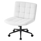 Chaises de bureau Okak 360 pivotantes, sans accoudoirs, réglables en hauteur et avec roulettes, confortables pour l'étude et la salle de lecture