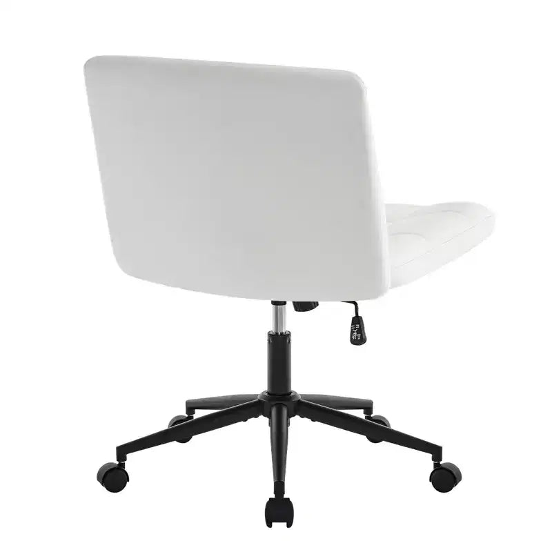 Chaises de bureau Okak 360 pivotantes, sans accoudoirs, réglables en hauteur et avec roulettes, confortables pour l'étude et la salle de lecture