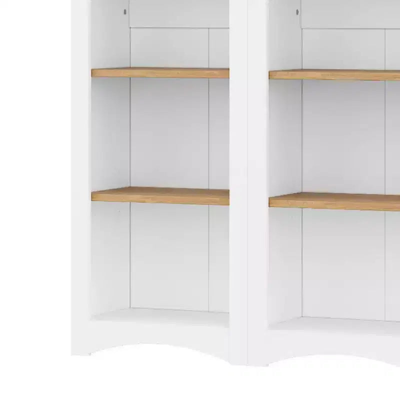 Étagère moderne Okak, étagères de rangement avec 8 tablettes réglables, lot de 2 organiseurs de rangement autonomes pour le salon, le bureau
