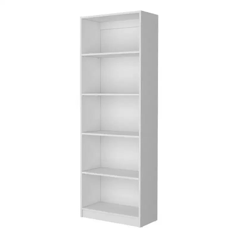 Okak - Étagère Minimaliste, Vitrine avec 5 Étagères Ouvertes, Organiseur de Rangement Autonome pour Salon, Bureau