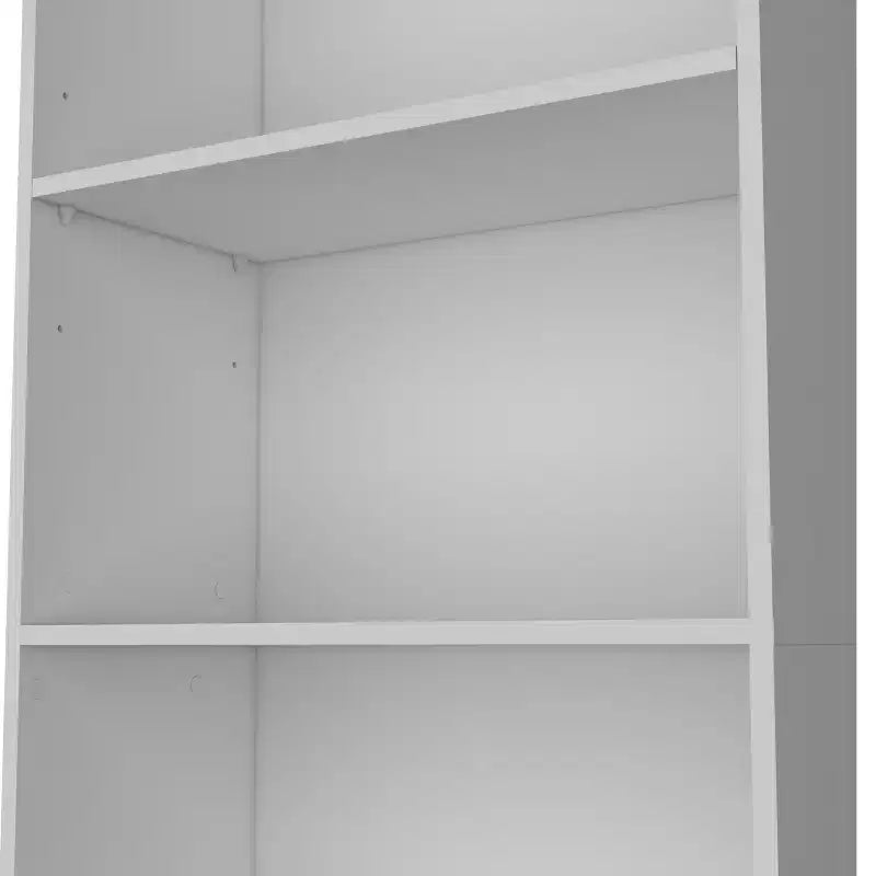 Okak - Étagère Minimaliste, Vitrine avec 5 Étagères Ouvertes, Organiseur de Rangement Autonome pour Salon, Bureau