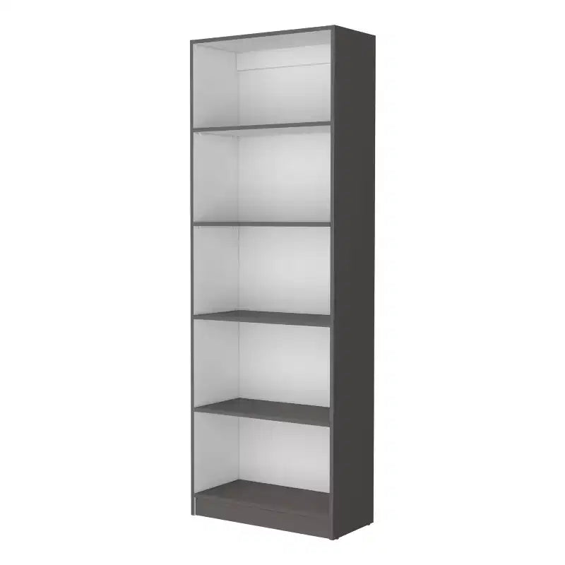 Okak - Étagère Minimaliste, Vitrine avec 5 Étagères Ouvertes, Organiseur de Rangement Autonome pour Salon, Bureau