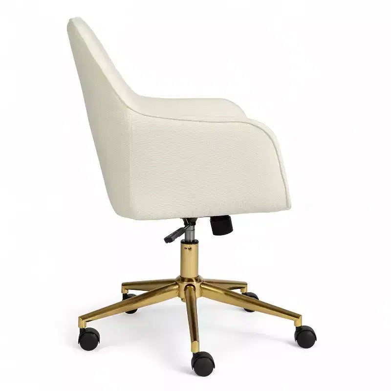 Chaise de bureau rembourrée Rayna Martha Stewart