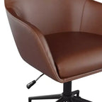 Chaise de bureau rembourrée Rayna Martha Stewart