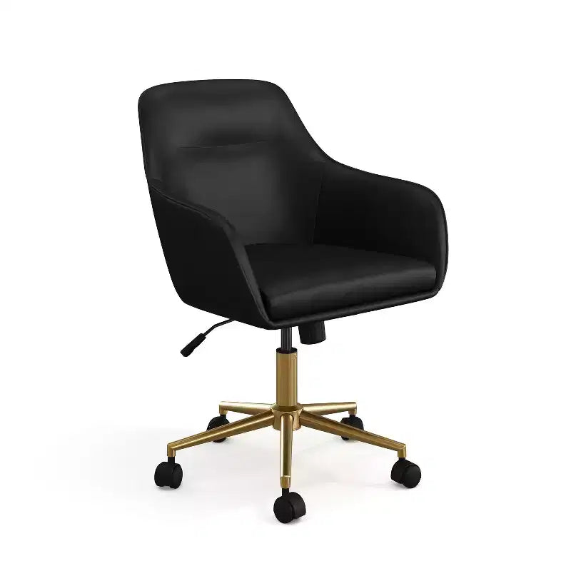 Chaise de bureau rembourrée Rayna Martha Stewart