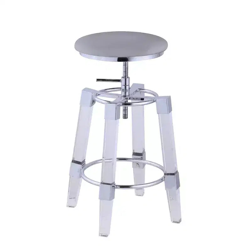 Chintaly Imports, tabouret contemporain à hauteur réglable avec assise rembourrée