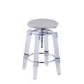 Chintaly Imports, tabouret contemporain à hauteur réglable avec assise rembourrée