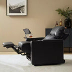 Fauteuil inclinable en cuir véritable Flora|HULALA HOME