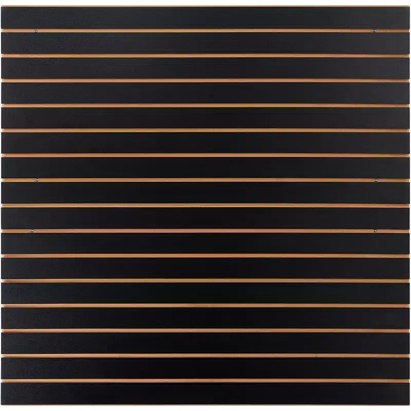 VEVOR Slatwall Panels, Garage Wall Panels(Set of 2 Panels), Heavy Duty Garage Wall Organizer Panels Display, Black