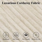 Famapy Canapé d'angle moderne compressé : Confort et style pour les espaces de vie contemporains, canapé en coton compressé sans assemblage avec méridienne.