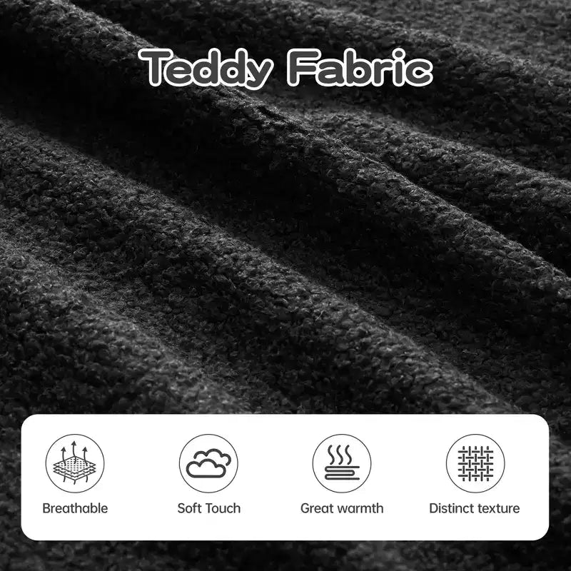 77.2 Canapé Teddy, éponge 32D, sans ossature, deux chaises longues, convertible, couleur contrastée, symétrique, salon