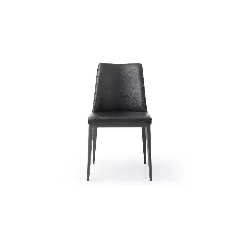 Lot de 4 chaises de salle à manger HomeStock 36 po en similicuir gris, pour un aménagement intérieur polyvalent, idéal et tendance