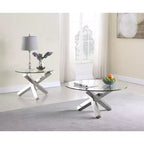 Chintaly Imports, Table Basse Ronde Contemporaine 35