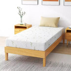 Matelas en mousse à mémoire de forme ferme moyenne 8 10 pouces avec technologie de refroidissement en gel Housse en bambou amovible Certifié CertiPUR-US Matelas en boîte